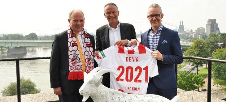 Digitale Sponsoringverlängerung 1. FC Köln