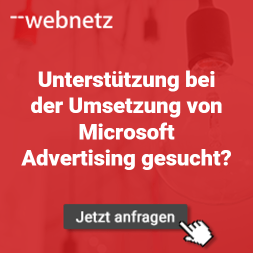 Unterstützung Microsoft Advertising