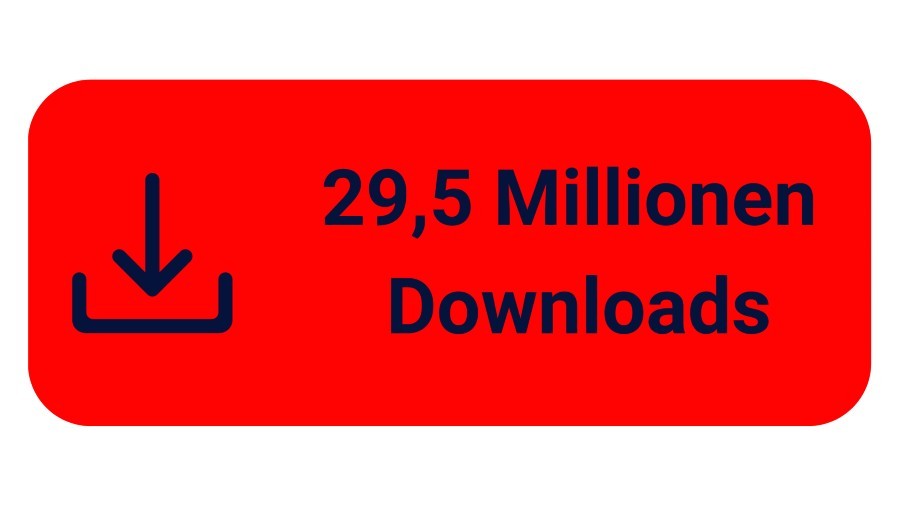 BeReal wurde 19.5 Millionen Mal heruntergeladen.