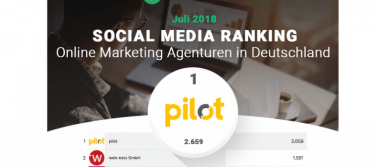 Storyclash Rankingliste der Social Media Agenturen im Juli 2018