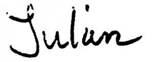 Unterschrift Julian